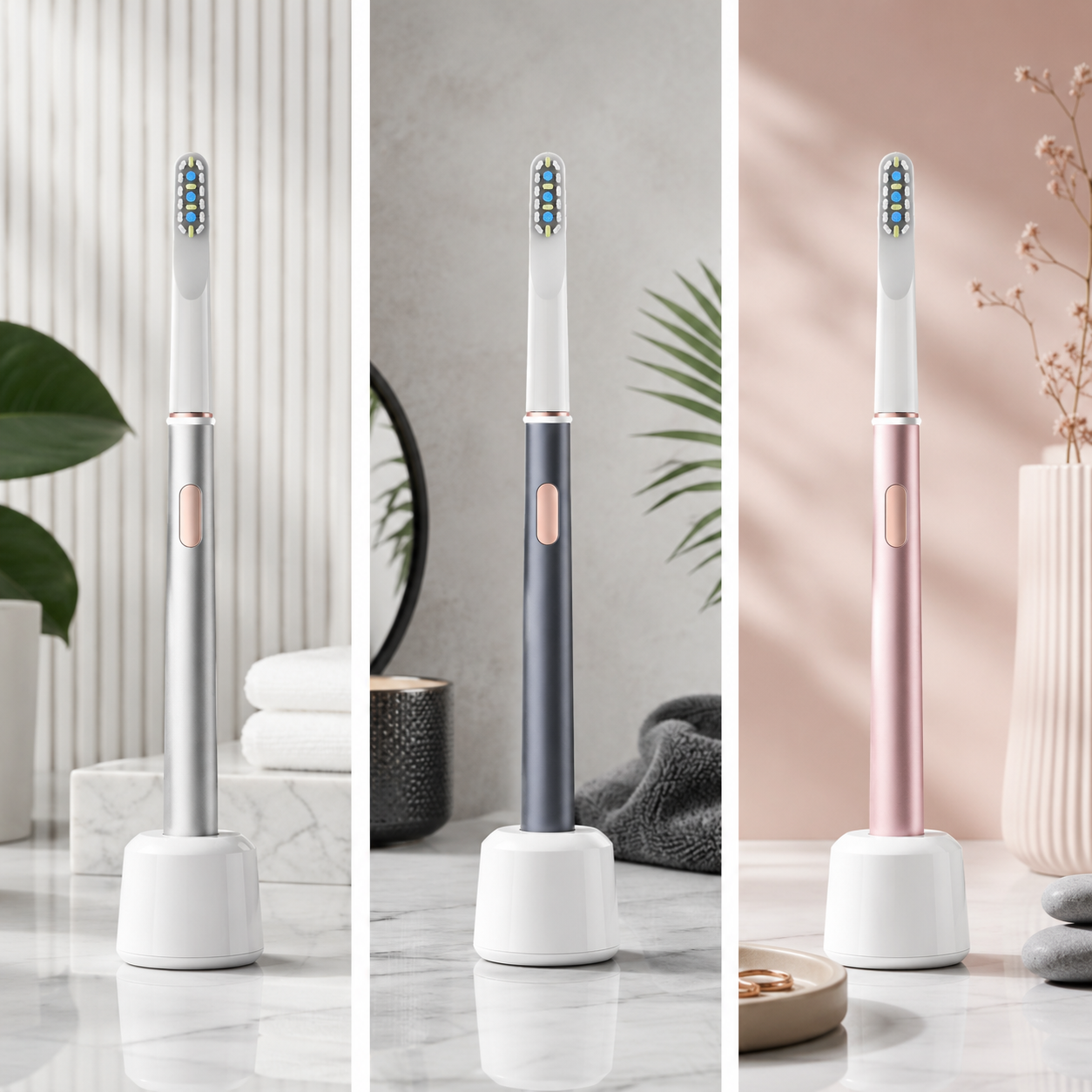 GeminiDerm™ - DermaDent Prémium Szónikus Fogkefe